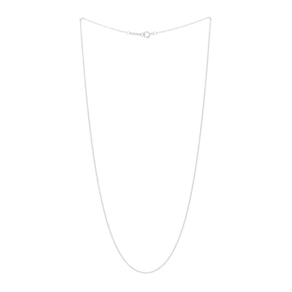 Tiffany Platinum Chain Necklace 18" 2 of 4