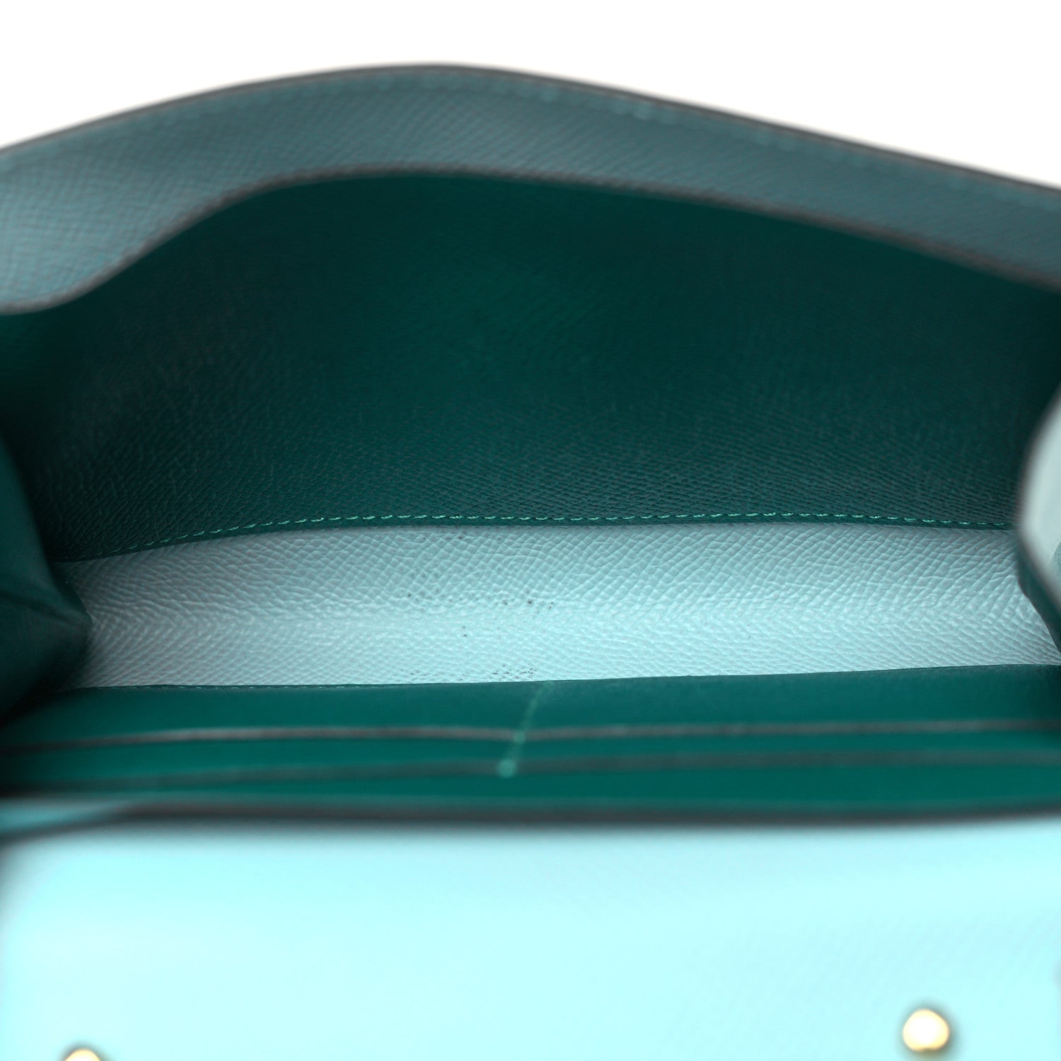 Hermes Epsom Verso Clic 16 Wallet Bleu Atoll Malachite 5 of 10