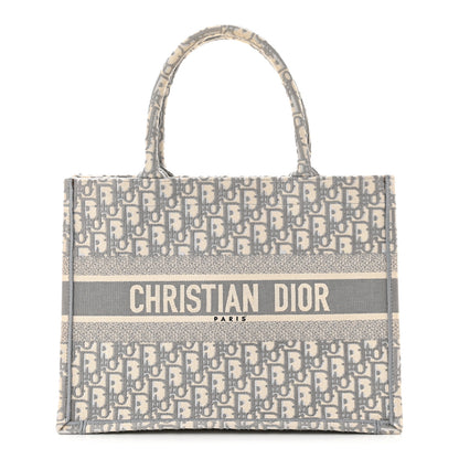 Christian Dior Oblique Medium Book Tote Grey 1 of 10