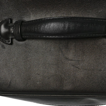 Chanel Lambskin Vanity Cosmetic Case Black 10 of 11