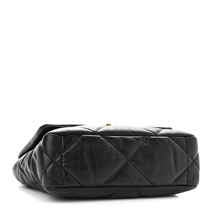 Chanel Goatskin Quilted Medium Chanel 19 Flap Black 3 of 9