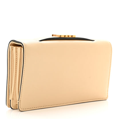 Christian Dior Lambskin Embroidered Le Monde Tarot Pouch Clutch Beige 3 of 7