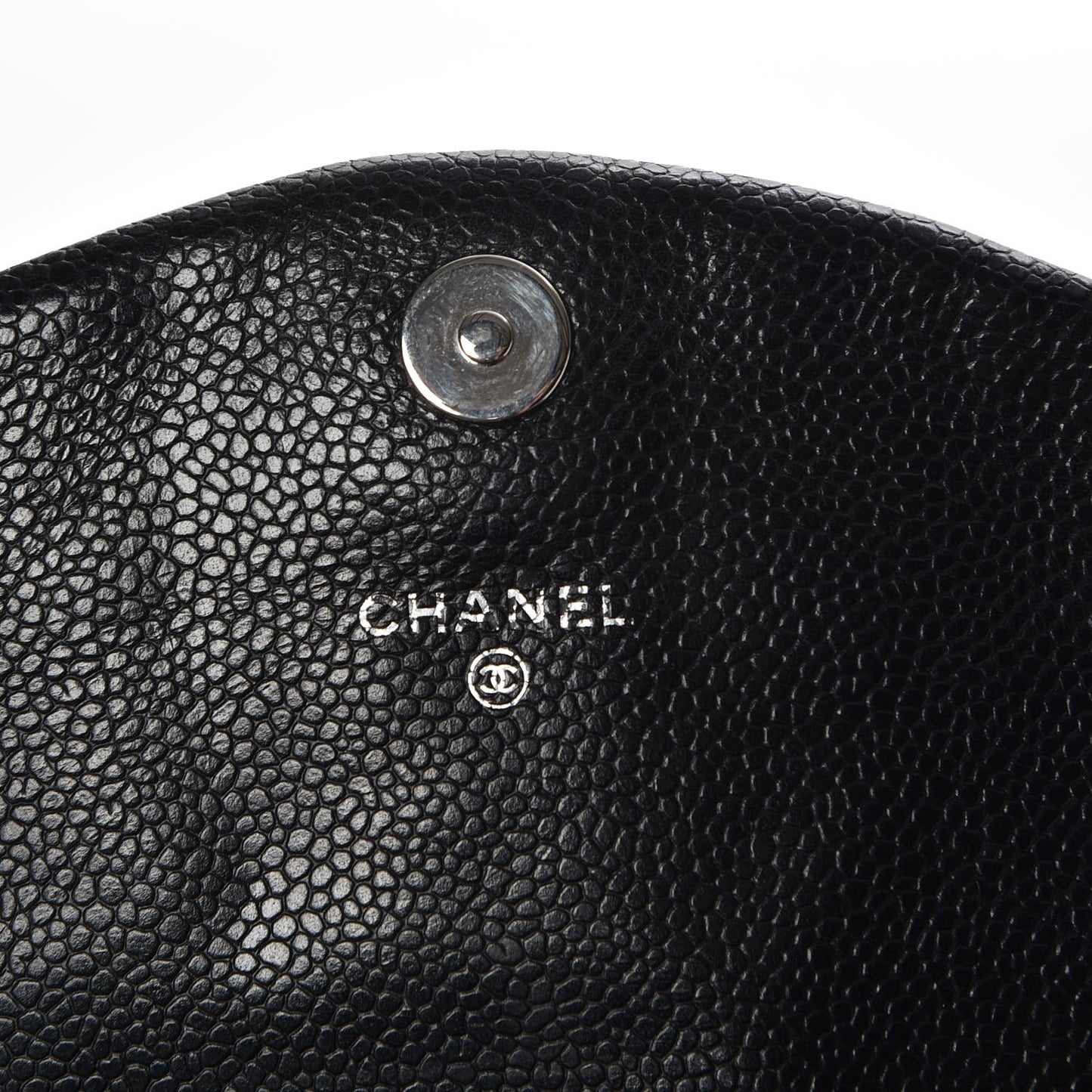 Caviar Half Moon Wallet On Chain WOC Black