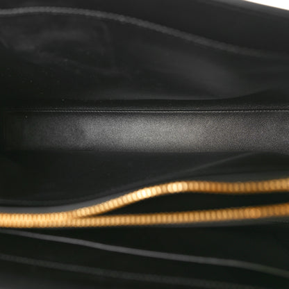 Celine Calfskin Classique 16 Top Handle Bag Black 5 of 9