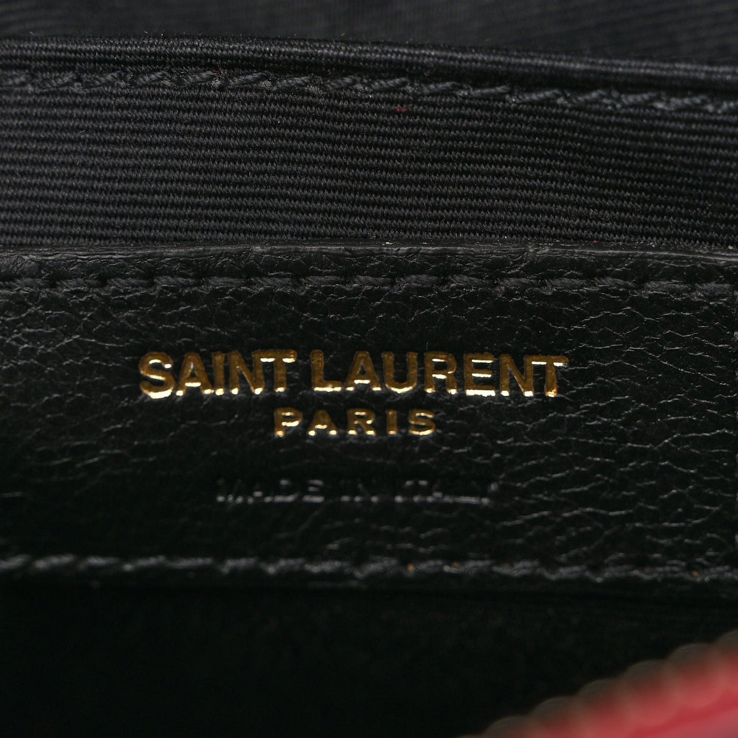 Calfskin Matelasse Monogram Lou Camera Bag Rouge Eros