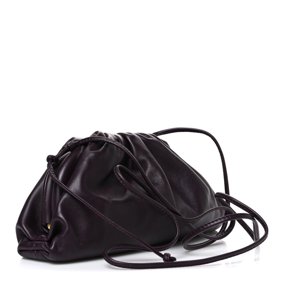 Bottega Veneta Butter Calfskin The Mini Pouch Grape 3 of 11