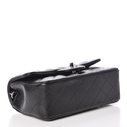 Chanel Caviar Quilted Mini Rectangular Flap Black 4 of 10