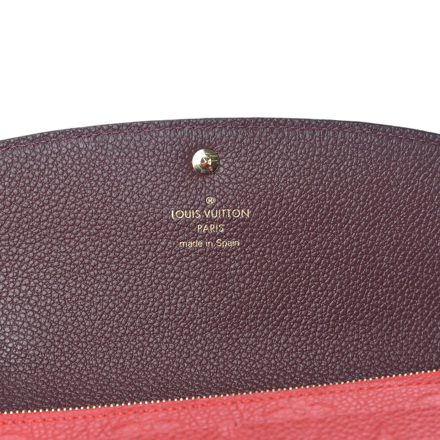 Empreinte Emilie Wallet Cherry