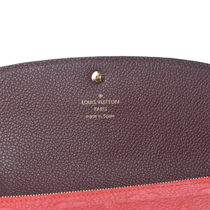 Louis Vuitton Empreinte Emilie Wallet Cherry 6 of 7