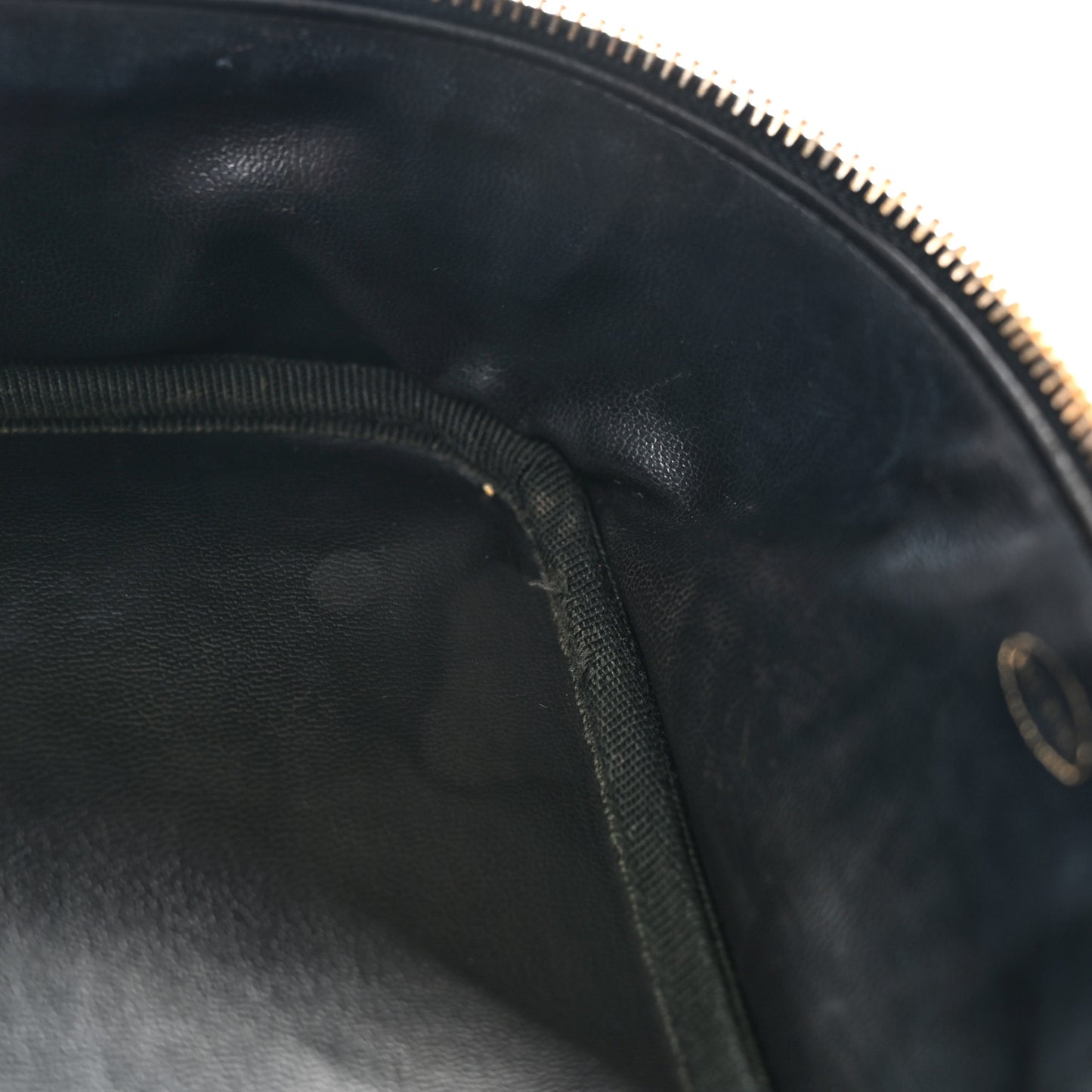 Patent Vanity Cosmetic Case Black