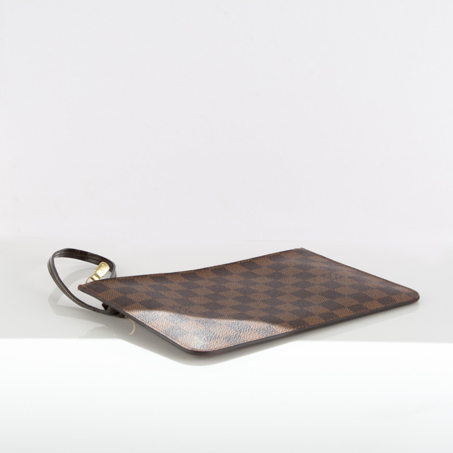 Louis Vuitton Damier Ebene Neverfull MM GM Pochette 4 of 9