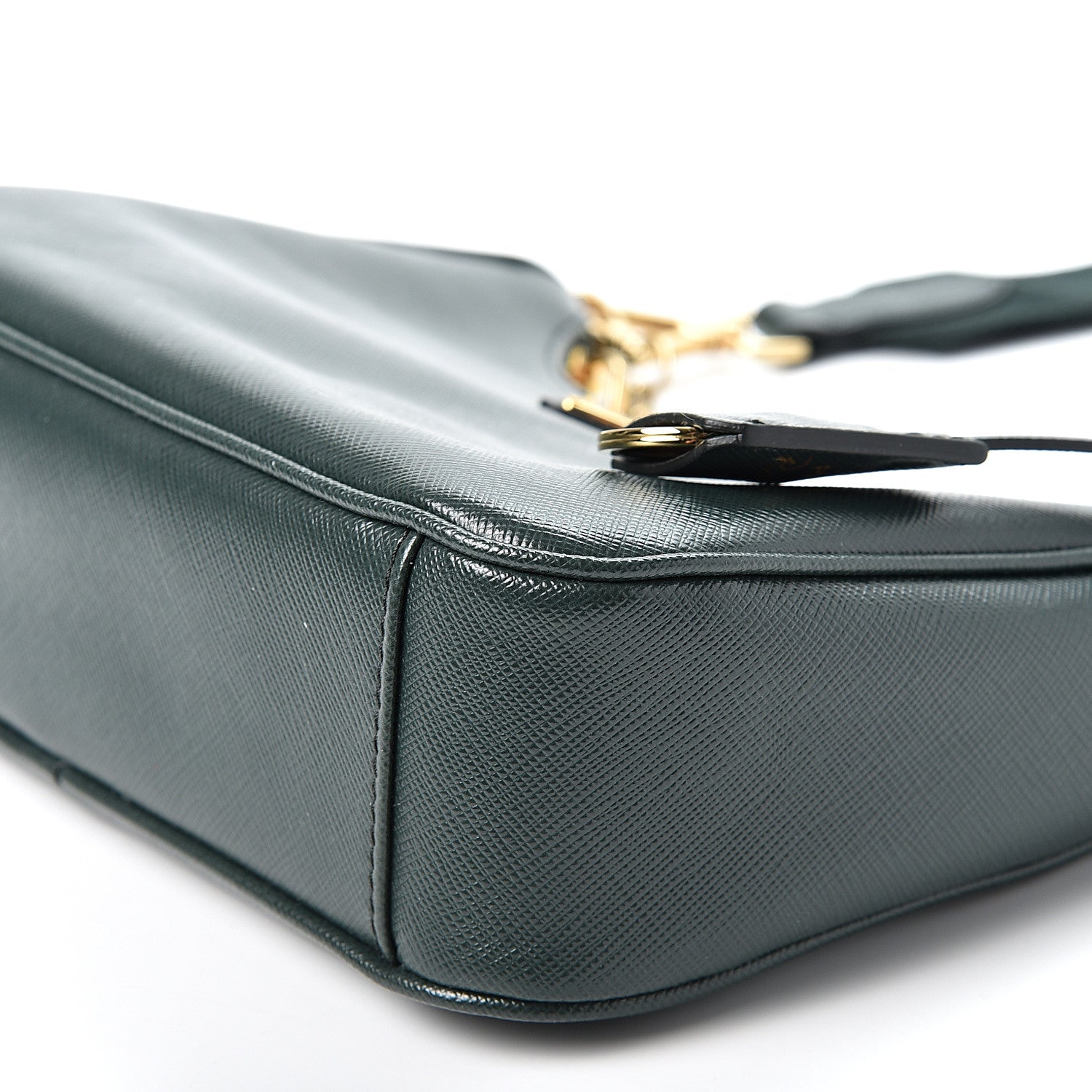 Prada Saffiano Lux Re-Edition 2005 Shoulder Bag Smeraldo 9 of 9