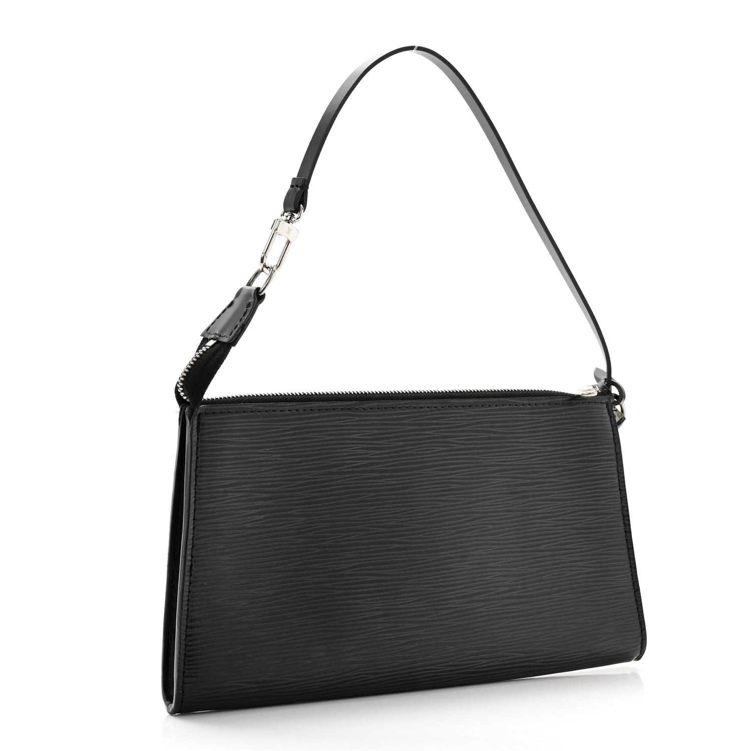 Louis Vuitton Epi Pochette Accessories 24 Black 3 of 10