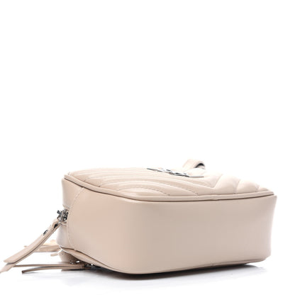 Saint Laurent Calfskin Matelasse Monogram Lou Belt Bag Nude Powder 7 of 25