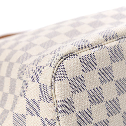 Louis Vuitton Damier Azur Neo Neverfull MM Rose Ballerine 16 of 20