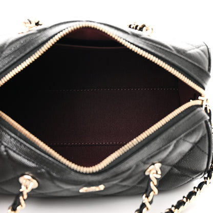 Chanel Caviar Quilted Classic Clutch with Chain Black 5 of 10