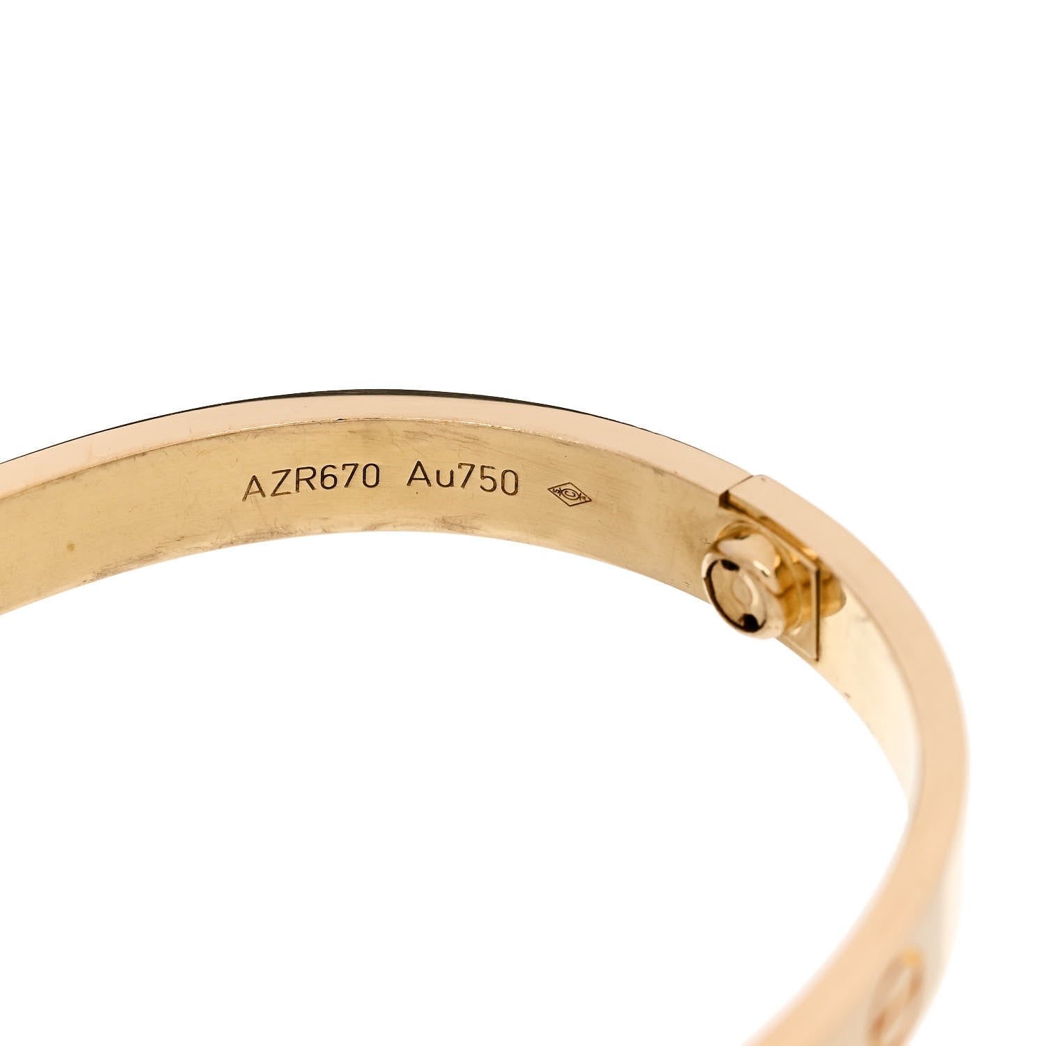Cartier 18K Yellow Gold LOVE Bracelet 16 6 of 8