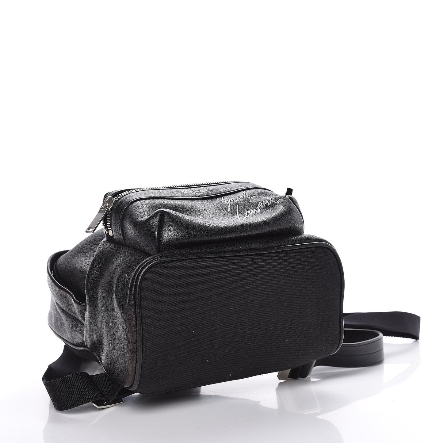 Lambskin Mini Toy City Backpack Black