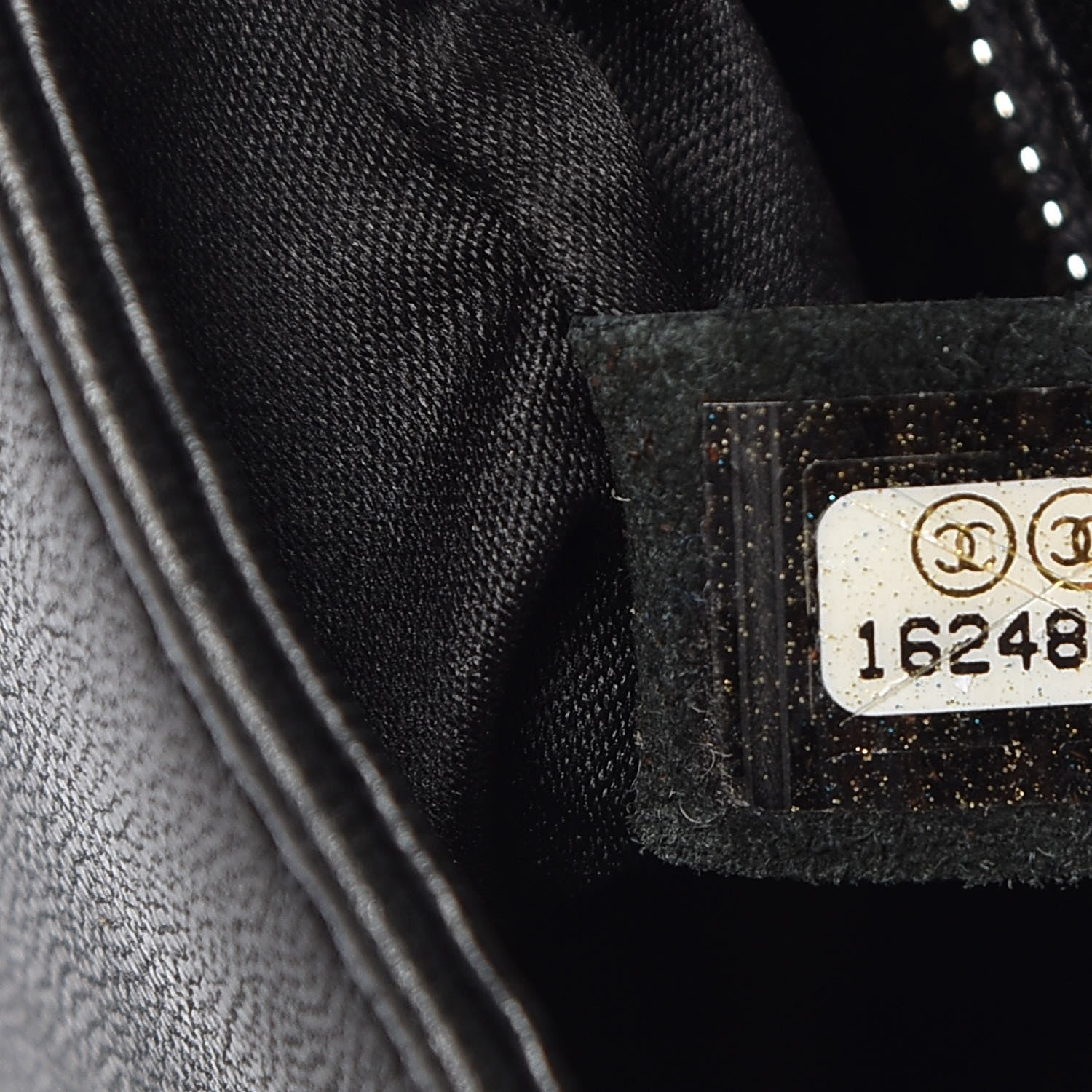 Chanel Lambskin Quilted Flap Black 9 of 10