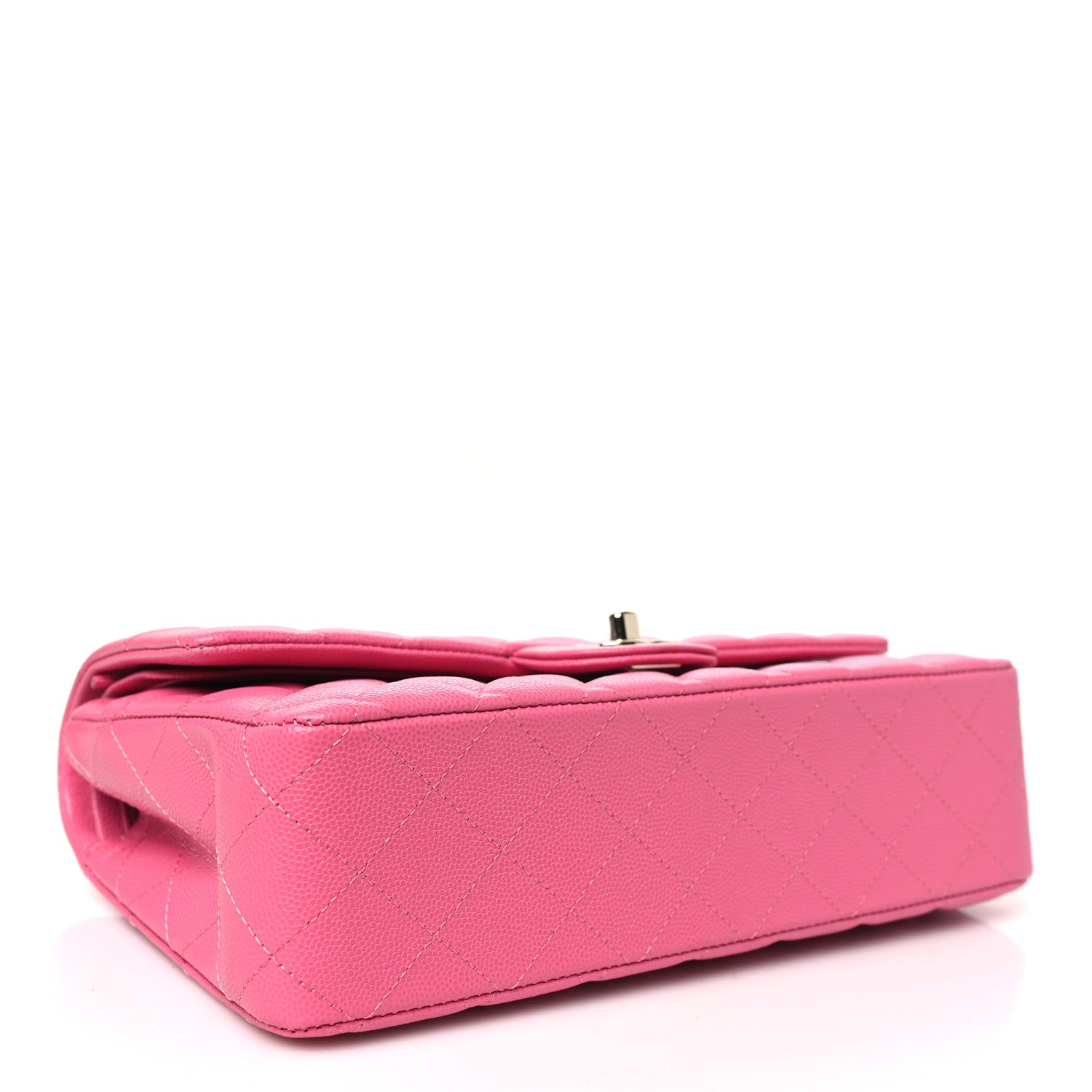 Chanel Caviar Quilted Medium Double Flap Pink 4 of 11