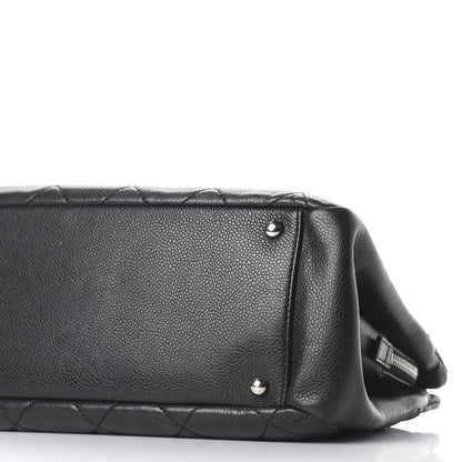 Chanel Caviar Quilted Timeless CC Soft Tote Black 7 of 10