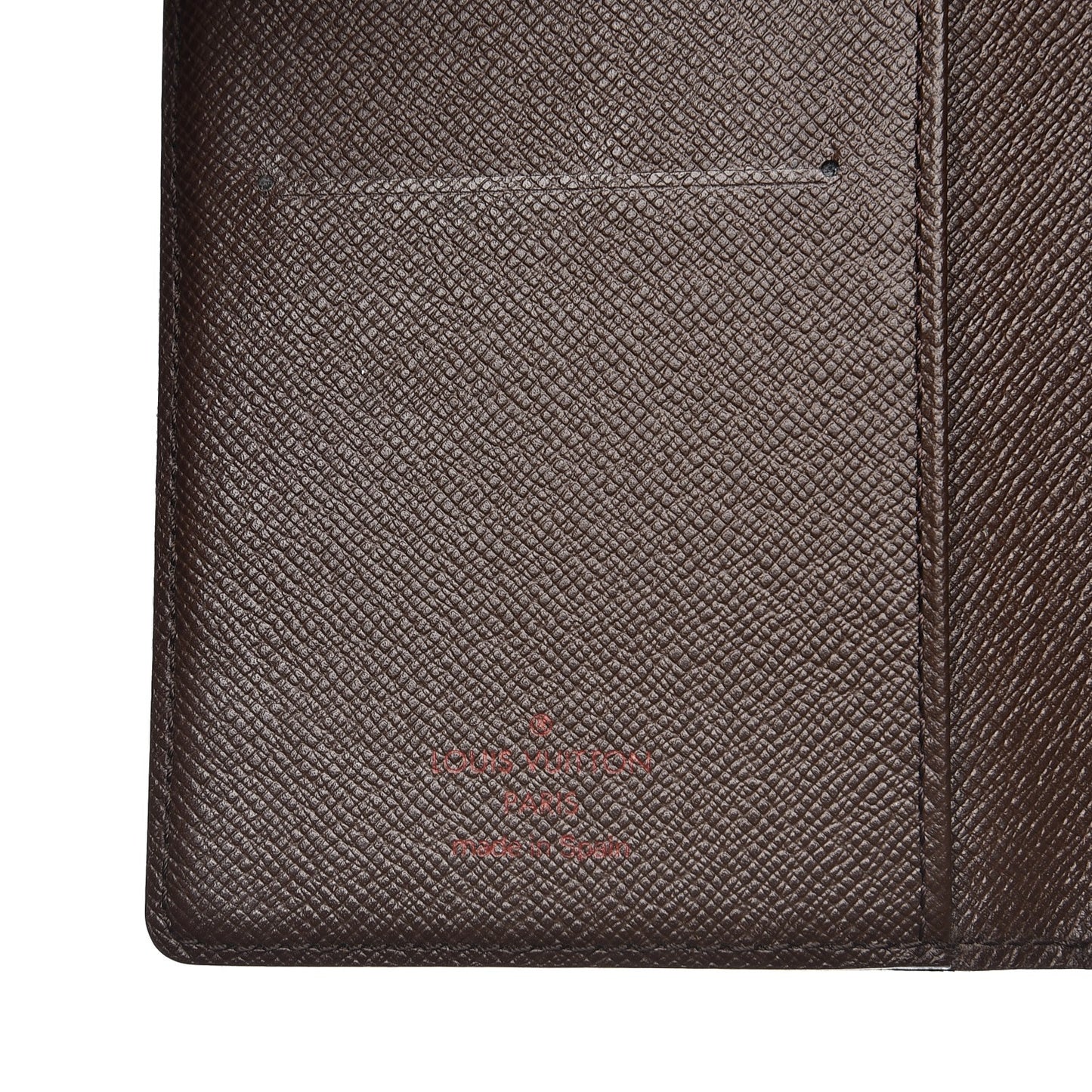 Damier Ebene Pocket Agenda Cover