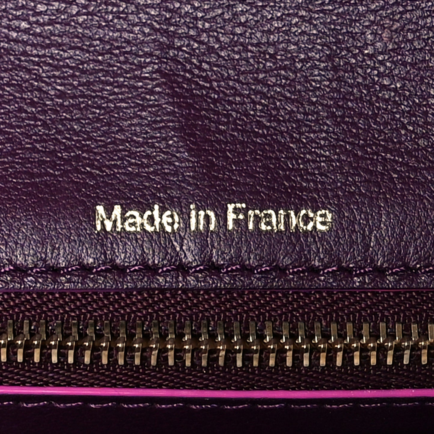 Calfskin Tempete Pochette Burgundy