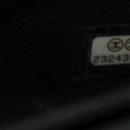 Chanel Lambskin Quilted Mini Square Flap Black 8 of 8