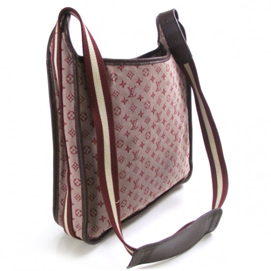 Mini Monogram Besace Mary Kate Cherry