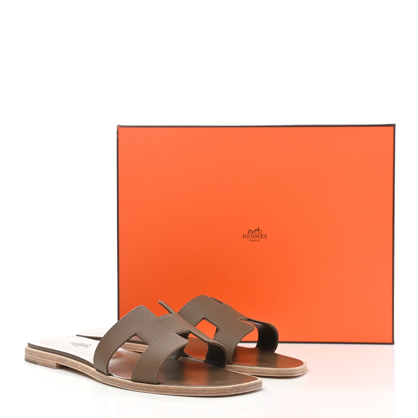 Epsom Oran Sandals 38.5 Etoupe