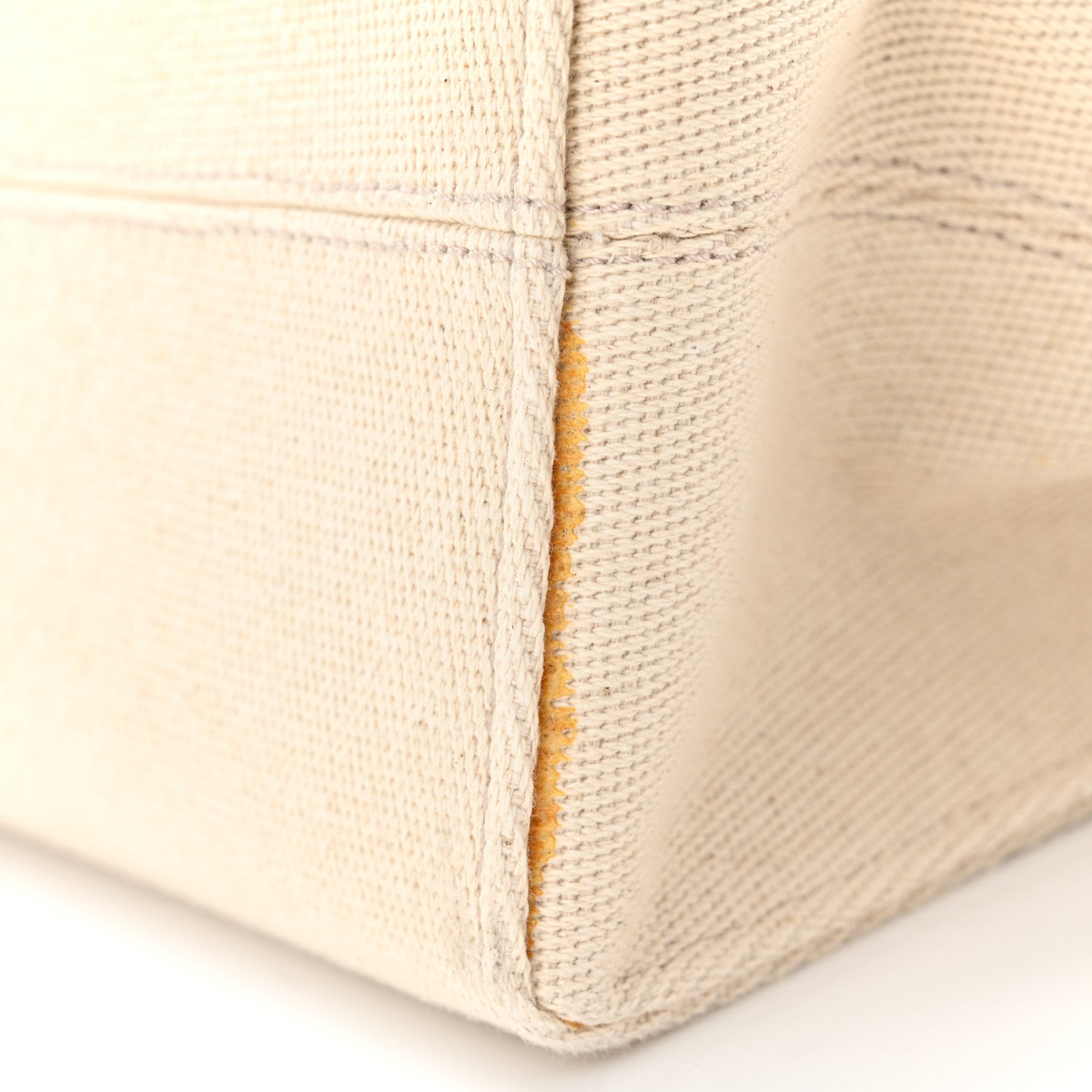 Loewe Canvas Calfskin Cushion Tote Beige 10 of 11
