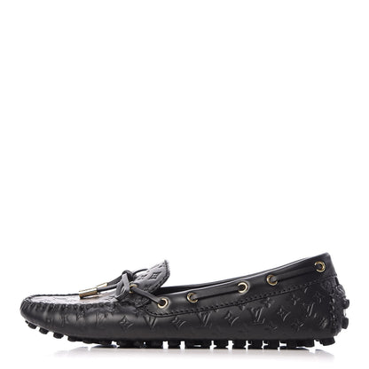 Louis Vuitton Empreinte Gloria Loafers 37 Black 1 of 7