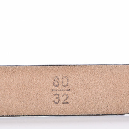 Chanel Caviar CC Logo Skinny Belt Black 80 32 5 of 5
