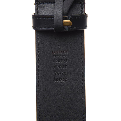 Gucci Calfskin Double G 40mm Belt 70 28 Black 6 of 6