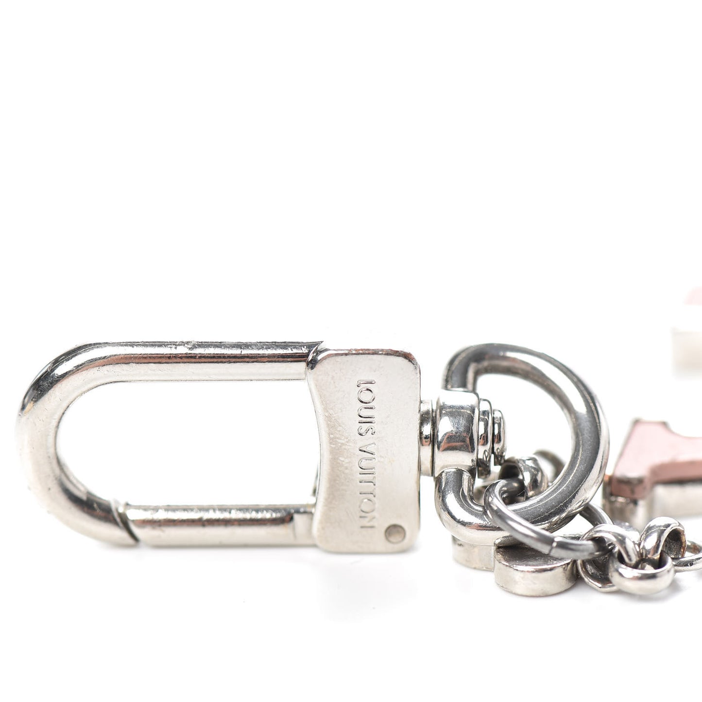 LV Capucines Bag Charm and Key Holder Magnolia