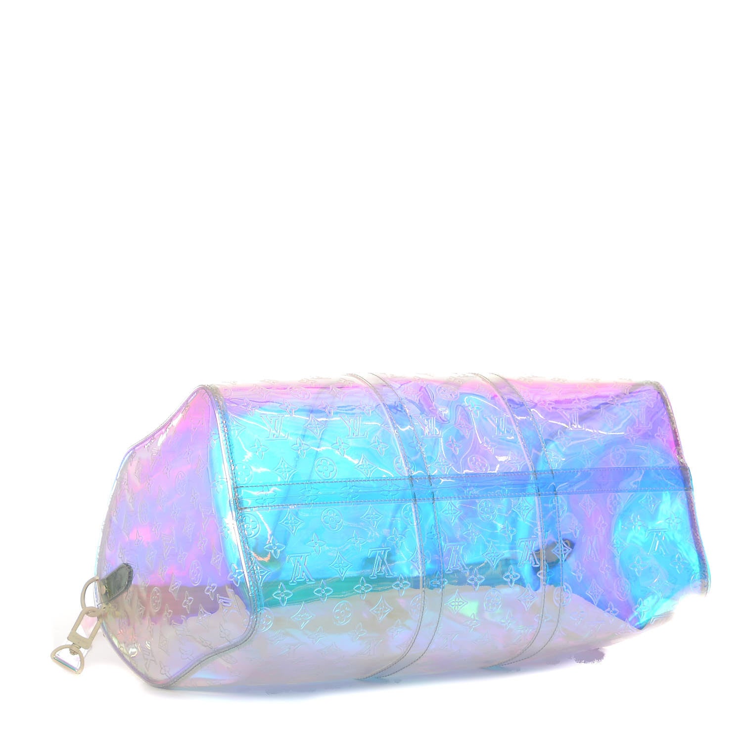 Louis Vuitton PVC Monogram Keepall Bandouliere 50 Iridescent Prism 4 of 9