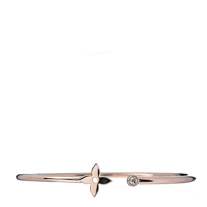 Louis Vuitton 18K Pink Gold Diamond Idylle Blossom Twist Bracelet 1 of 4