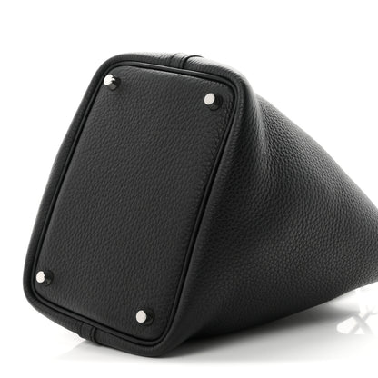 Hermes Taurillon Clemence Picotin Lock 18 PM Black 10 of 11