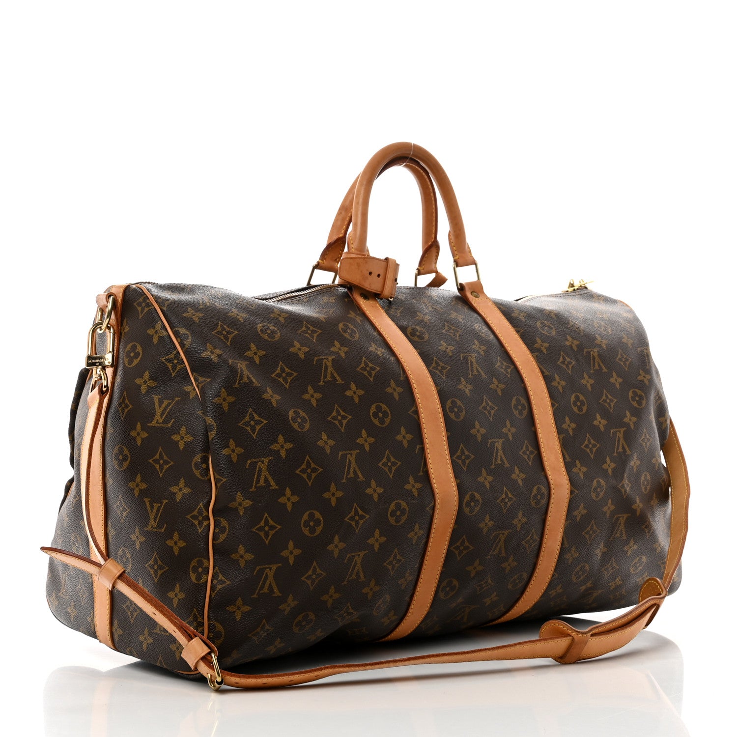 Louis Vuitton Monogram Keepall Bandouliere 55 2 of 14