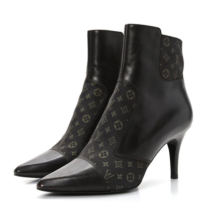 Louis Vuitton Mini Lin Monogram Ankle Boots 37.5 Ebene 3 of 8
