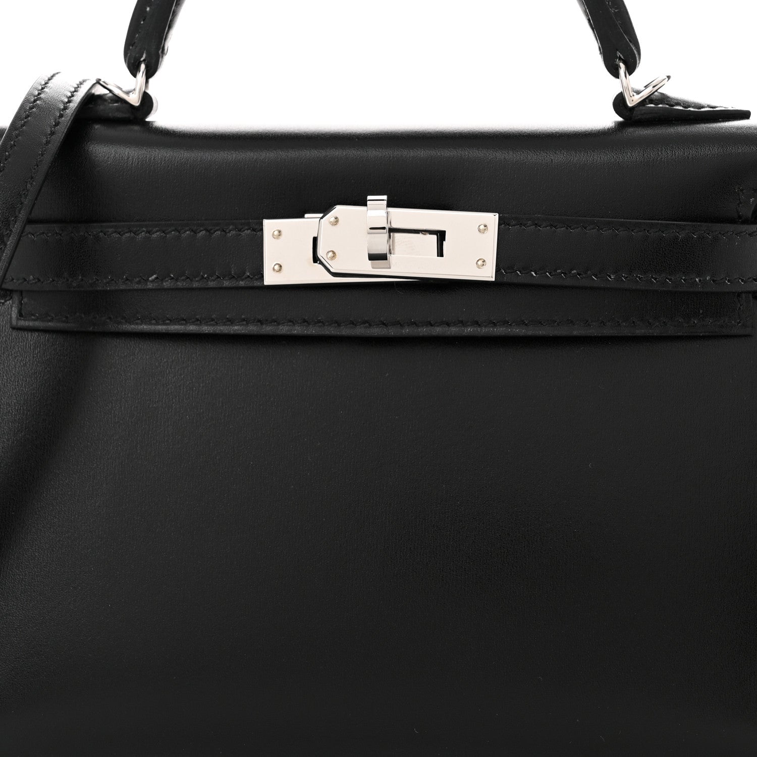 Hermes Box Mini Kelly Sellier 20 Black 8 of 11