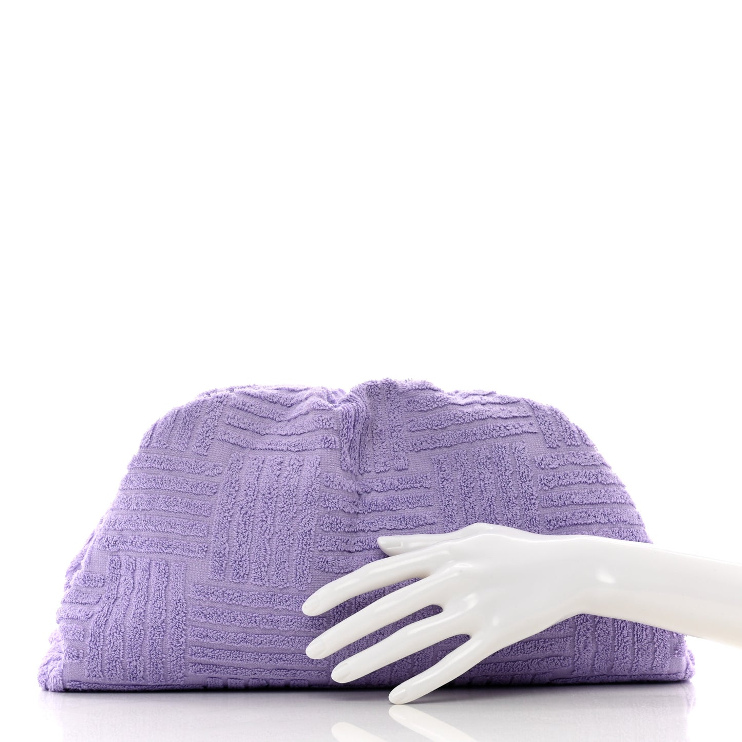 Sponge Fabric The Pouch Clutch Wisteria