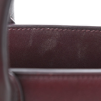 Saint Laurent Calfskin Nano Sac De Jour Dark Amaranto 11 of 11