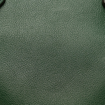 Gucci Softy Wonka Textured Dollar Calfskin Medium Diana Round Tote Bag Vintage Green Powder Pink 7 of 9