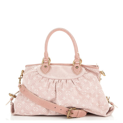 Louis Vuitton Denim Neo Cabby MM Rose 1 of 7