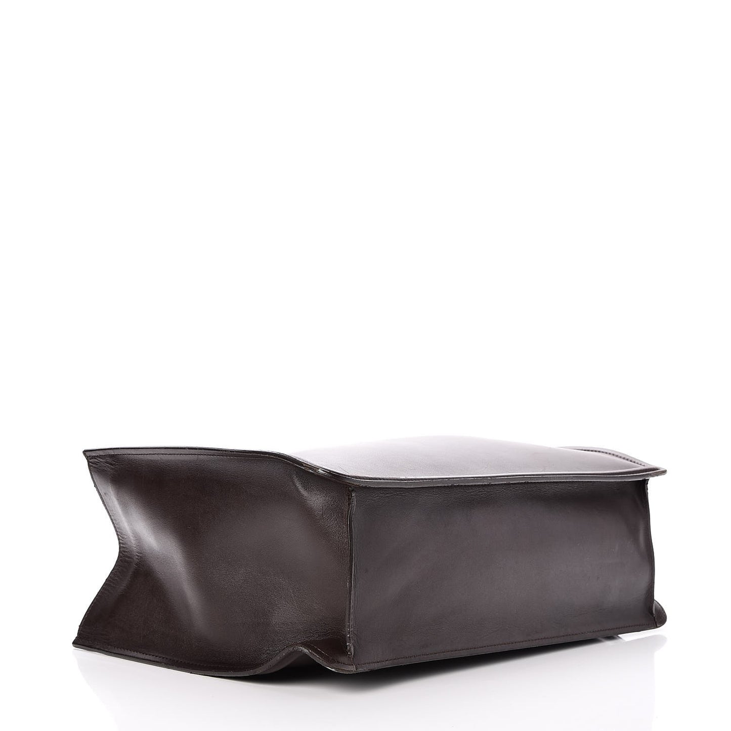 Smooth Calfskin Country Ride Tote Brown