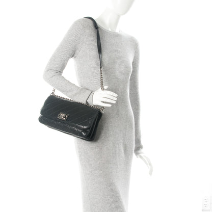 Chanel Lambskin Quilted Soft Boy Flap Black 2 of 7