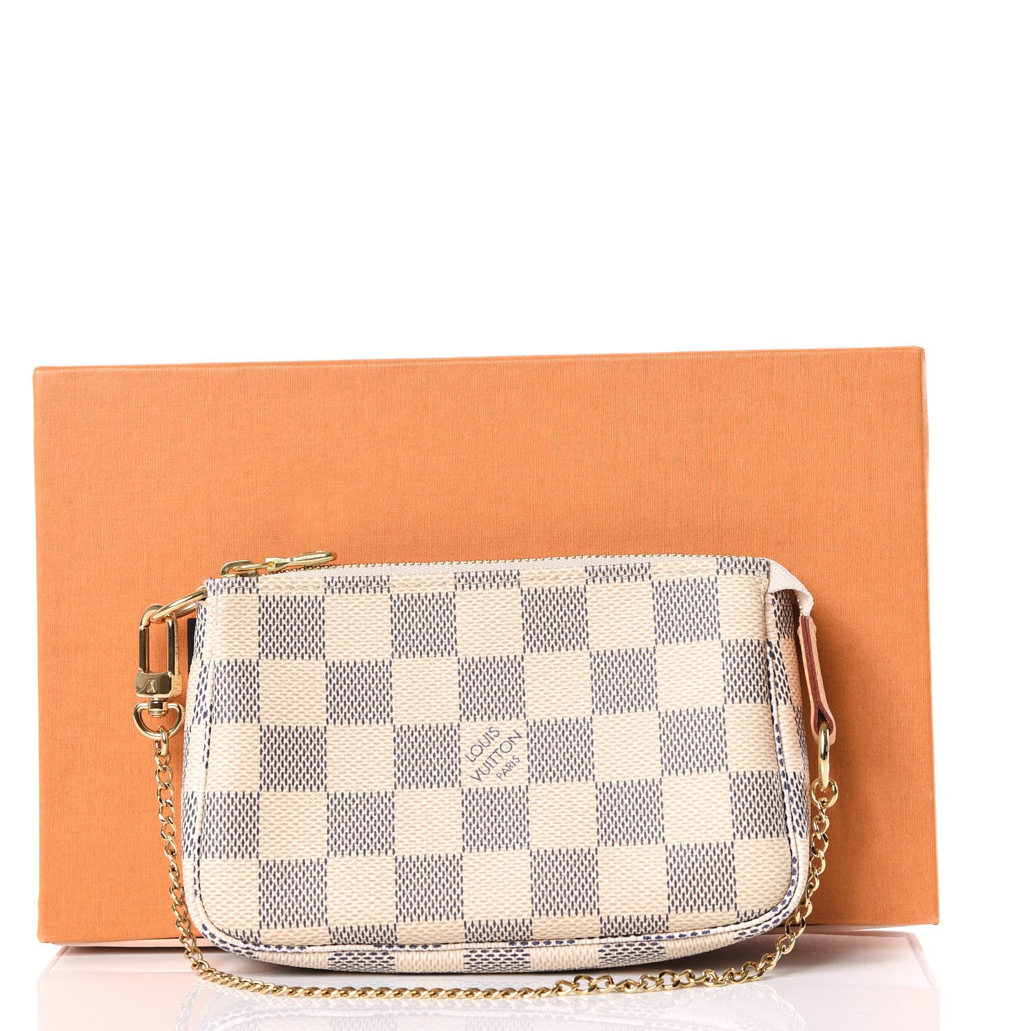 Louis Vuitton Damier Azur Mini Pochette Accessories 8 of 8
