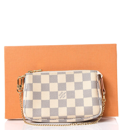 Louis Vuitton Damier Azur Mini Pochette Accessories 8 of 8