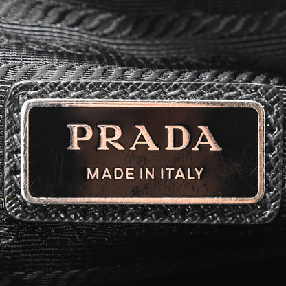Prada Re-Nylon Saffiano Shoulder Bag Black 6 of 10